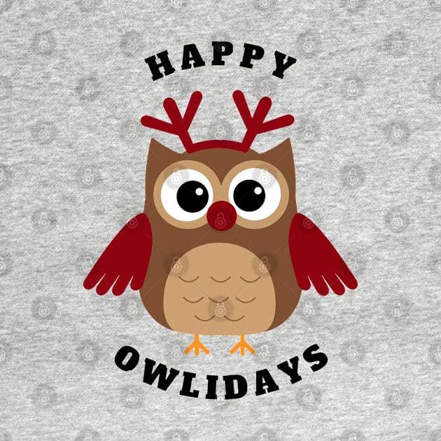 Happy Owlidays by Mysticalart